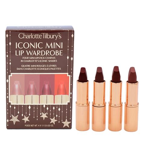 Buy Charlotte Tilbury Mini Iconic Lip Wardrobe Matte Revolution Quad