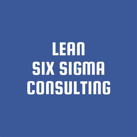 Six Sigma Consultancy Services Online Lean6sigmapro
