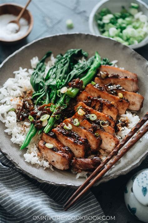 Since the black bean sauce contains aromatics already, you can skip this step when you're in a hurry. Instant Pot Pork Chops with Black Bean Sauce | Omnivore's ...