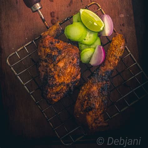 Tandoori Chicken Recipe In A Gas Oven Debjanir Rannaghar