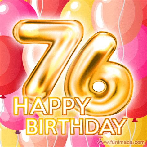 Happy 76th Birthday Animated S