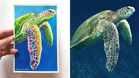 How Do You Make A Turtle Painting