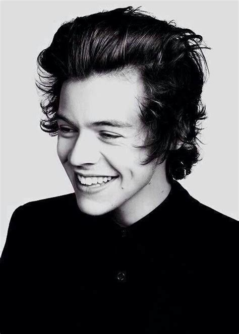 Image Via We Heart It Blackandwhite Dimples Harry Styles