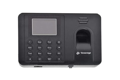 Secureye S B7cb Fingerprint Biometric Attendance Machine Password