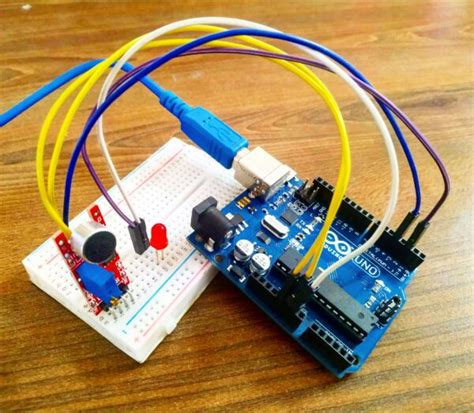 Sound Sensor With Arduino Interfacing Arduino Interfacing Sound Sensor