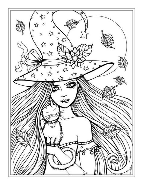Domain Details Page Witch Coloring Pages Halloween Coloring Sheets