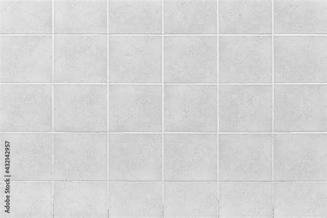White Ceramic Wall Tile Texture And Background Seamless Stock Photo
