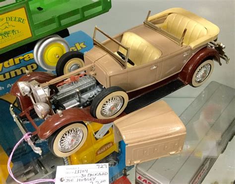 Hubleyscale Models 1930 Packard Build From Metal Kit See In Case 40