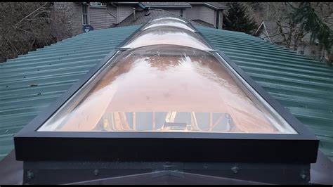 Tiny House Skylights Installation Was Done Установка мансардных окон