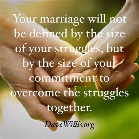 Marriage Together Commitment Struggles Strength Married Husband