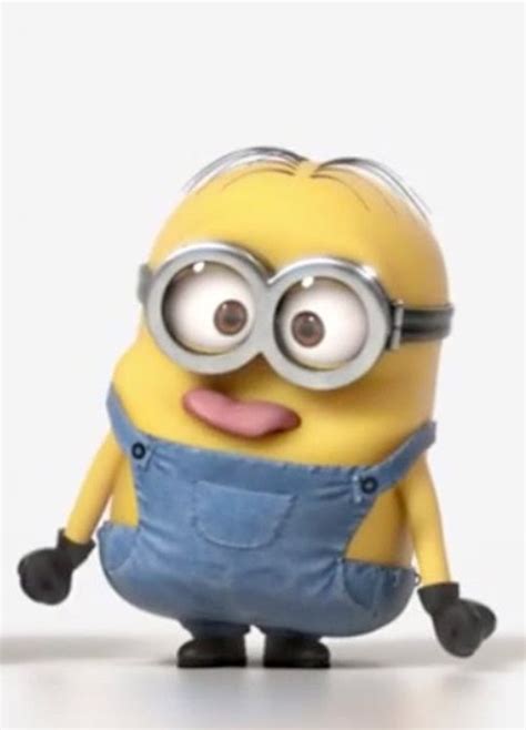 Minion Sticking Tongue Out Blank Template Imgflip