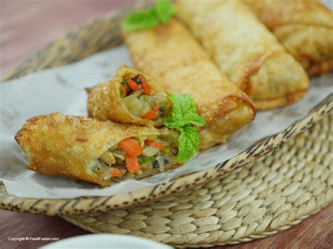 Spring Roll Recipe Home Cooking Fried Spring Rolls Easy Delicious