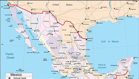 25 Hermoso Mapa De Mexico Con Sus Estados Y Municipios