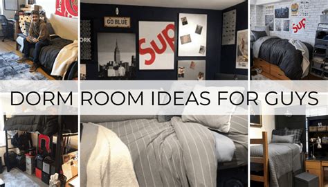 Dorm Room Ideas For Guys 12 Ideas For Guys Dorm Rooms That Aren’t Boring By Sophia Lee