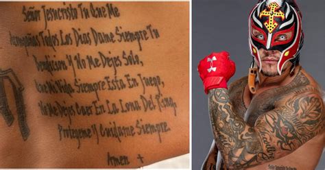 The Fascinating Stories Behind Rey Mysterios Tattoos Sportsmanor