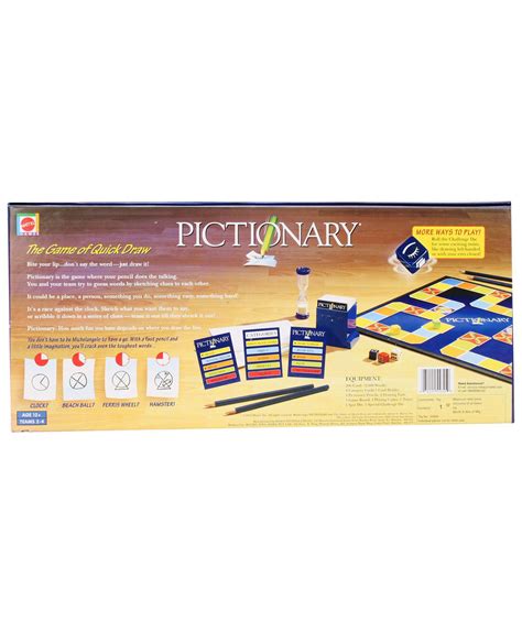 Mattel Pictionary The Game Of Quick Draw Online India Buy Board Games