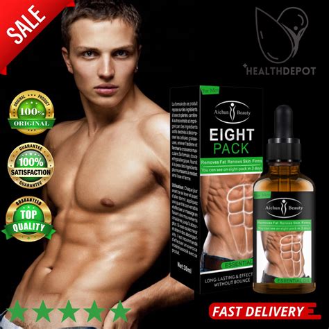 aichun beauty eight pack essential oil removes fat renews skin firms slimming abs formation sale