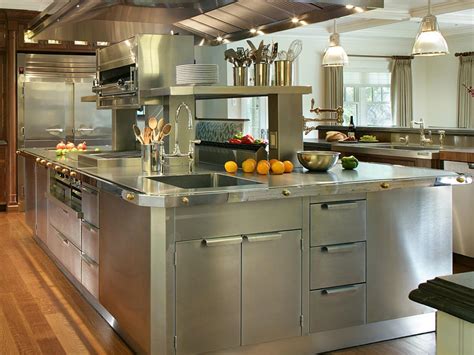 Stainless Steel Kitchen Cabinets Pictures Options Tips And Ideas Hgtv