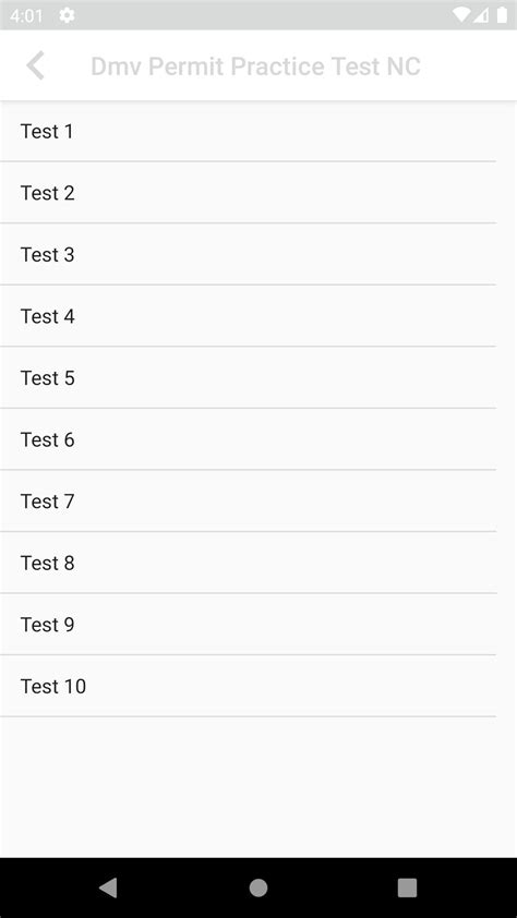 Dmv Permit Practice Test North Carolina 2021 For Android Apk Download