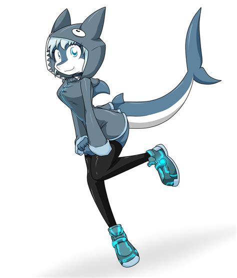 Another Cute Shark Girl Appears By Sandwich Anomaly On Deviantart