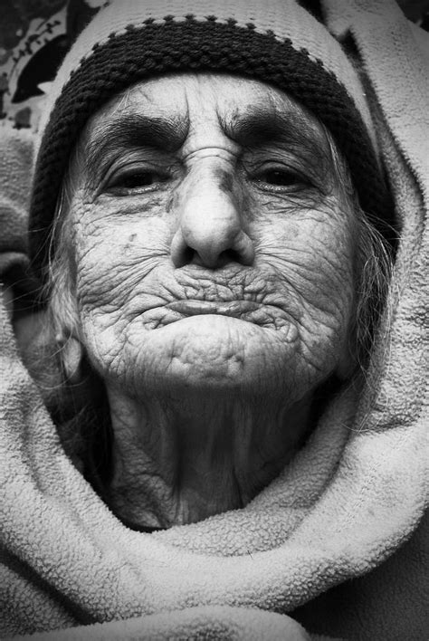 Elderly Woman Pouting Toothless By Shari Rodriguez Photo Sharing Face People
