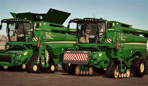 John Deere S600 Series New V10 Combine Farming Simulator 2022 Mod