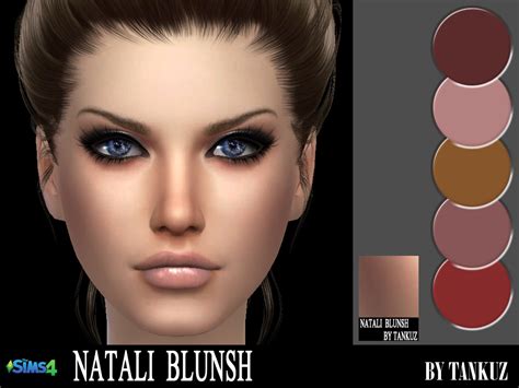 Sims 4 Ccs The Best Makeup By Tankuz