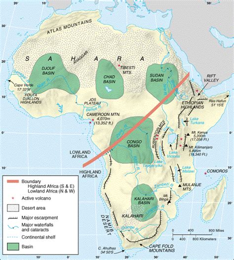 In addition, it stretches into. Main Landforms In Africa - Home Video Blog