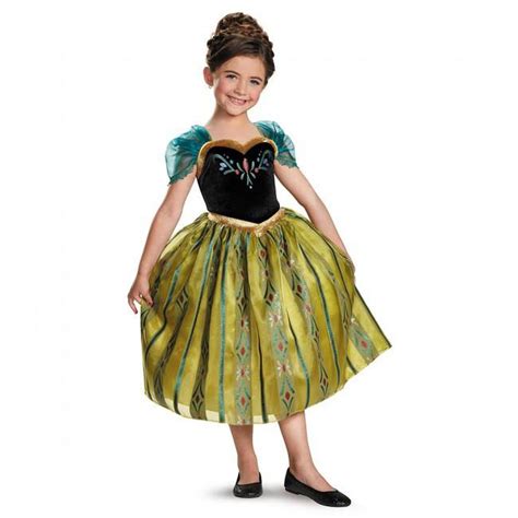 Frozen Anna Coronation Gown Deluxe Girls Costume State Fair Seasons