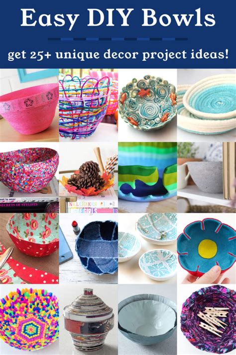 Diy Bowls To Decorate Your Home Mod Podge Rocks