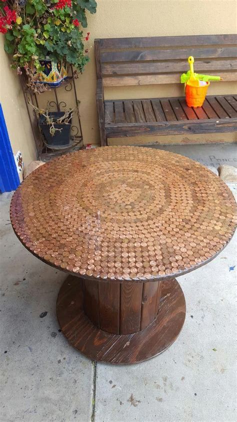 This is the one i used) sharpie. Wood cable spool for Sale in Tustin, CA - OfferUp | Spool furniture, Cable spool, Wooden spool ...