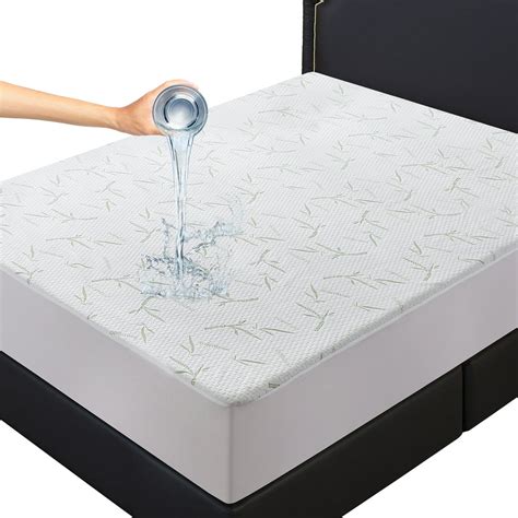 twin mattress protector waterproof hypoallergenic and breathable waterproof mattress pad 16