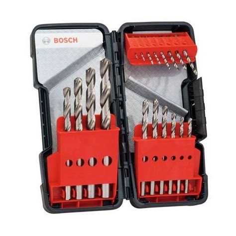 Bosch 2607019578 18 Piece Hss Drill Bit Set Anglia Tool Centre