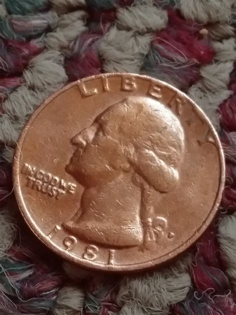 Copper Color Quarter Coin Talk