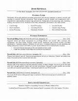 Photos of Payroll Manager Objective Resume