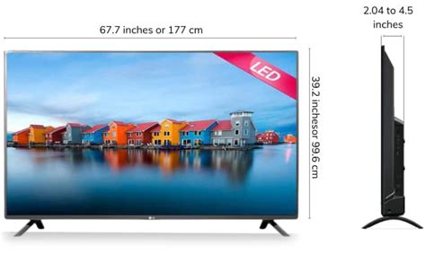 80 Inch Tv Dimensions Will It Fit In Your Space