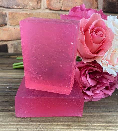 All Natural Rose Water Handmade Soap Cold Processed Soap Etsy Diy
