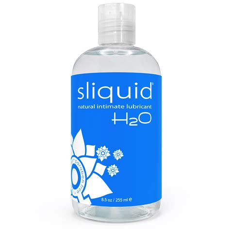 sliquid h2o original water based lubricant