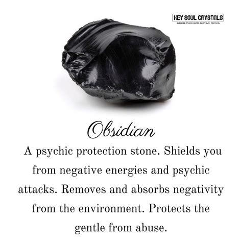 Obsidian Crystal Meaning Crystalmeanings Crystal Meanings And Uses