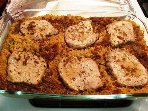 Each side of pork chops and set aside (about 2. Mom's Pork Chops and Rice Casserole