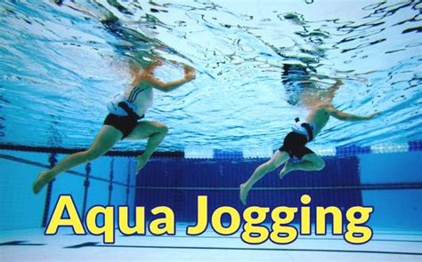 Aqua Jogging A Cooling Buoyant Workout