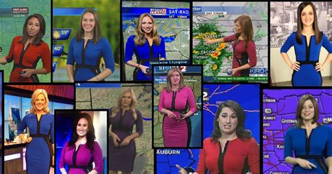 Female Meteorologists Wear The Same Dress