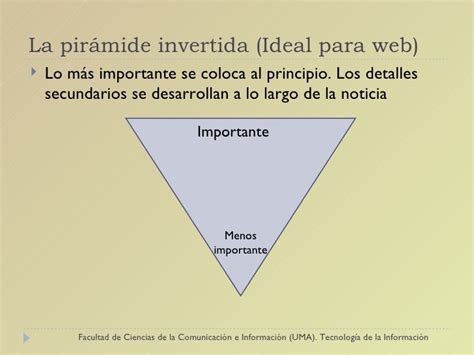 La Noticia Y La Pirámide Invertida