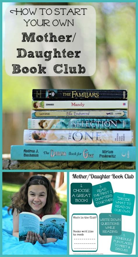 How To Start A Motherdaughter Book Club Mother Daughter Book Club