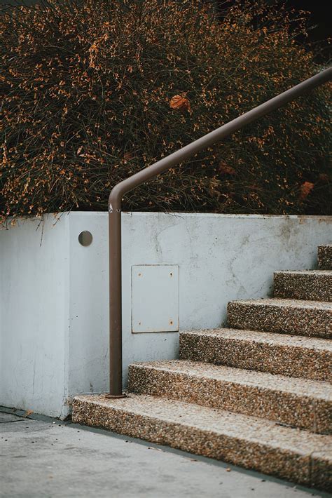 Hd Wallpaper Brown Concrete Stair Banister Handrail Wood London
