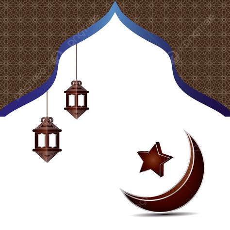 Ramadan Kareem Lantern Vector Png Images Ramadan Background With Moon