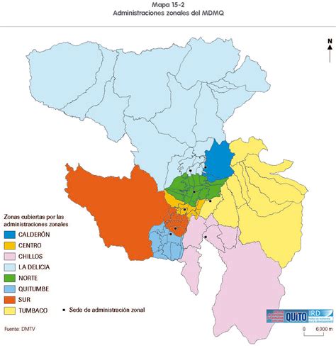 Mapa Metropolitano Quito