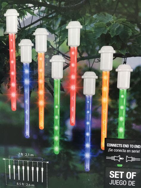 These led shooting star christmas lights are energy efficient, so they're easy on your electric bill. Tis Your Season | Lightshow Shooting Star 7ft Multi-color ...