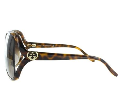 Gucci Gg 3500s 791j6 Sunglasses Eyewear Havana Frame Brown Gradient