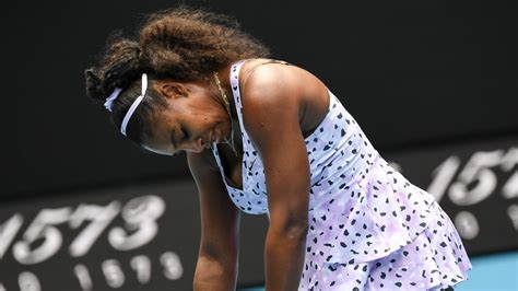 Australian Open Serena Williams Calls Her Upset ‘unprofessional